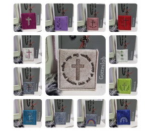 Stickserie ITH -  Rosenkranztasche Vol. 2